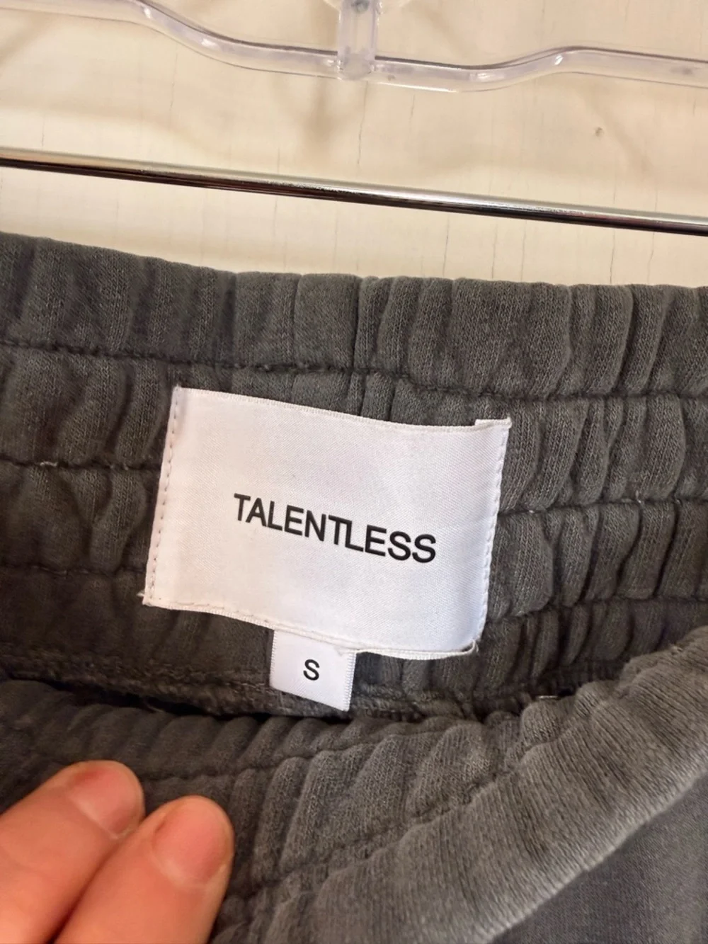 TALENTLESS Gray Elastic-Waist Sweatpants - Picture 4 of 5